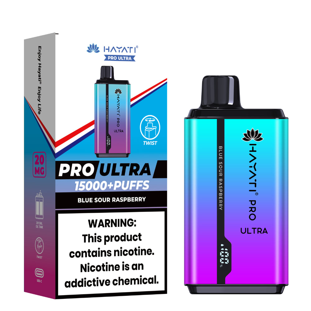 Hayati Pro Ultra - Blue Sour Raspberry