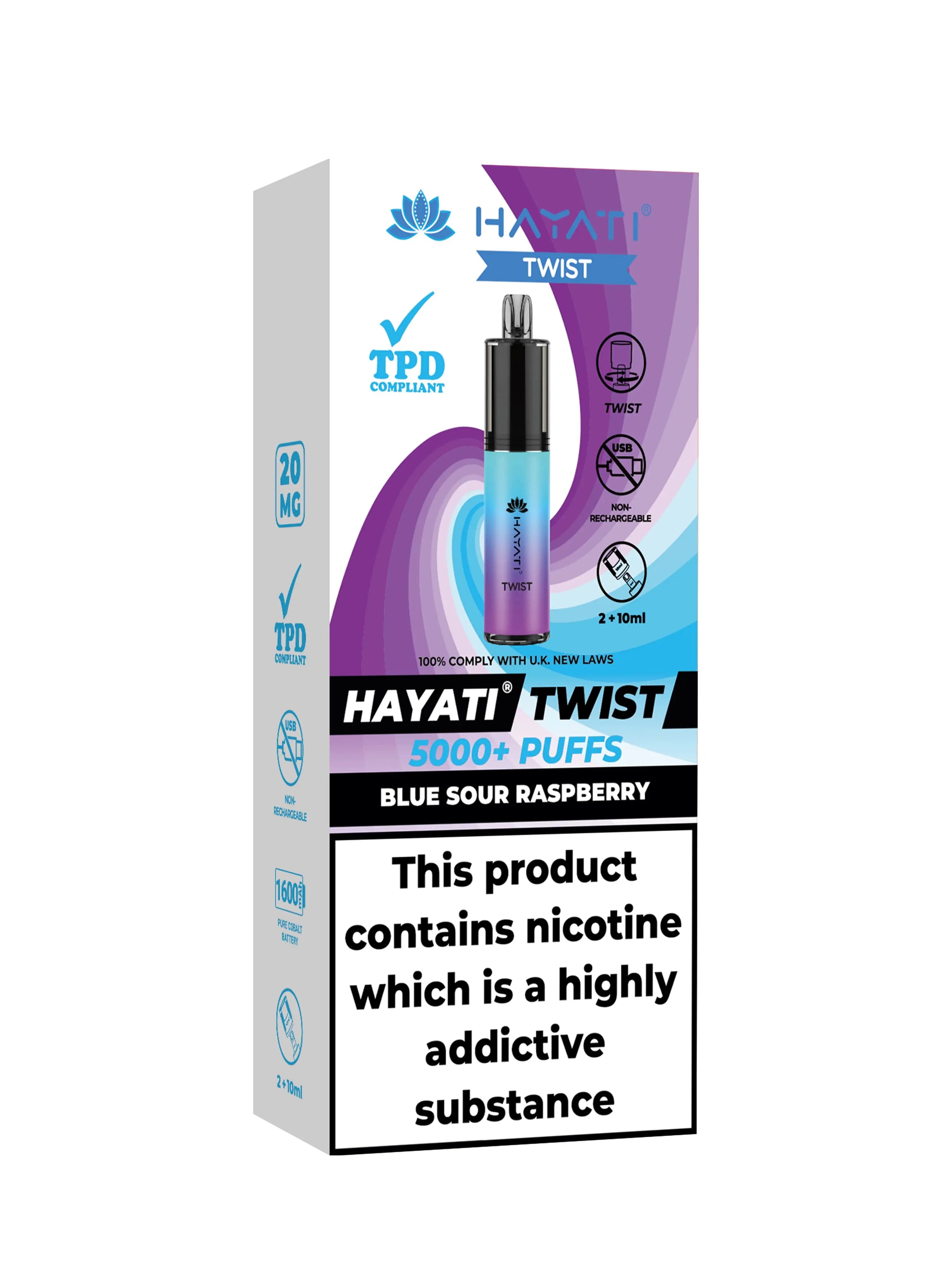 Hayati Twist Disposable Vape 5000