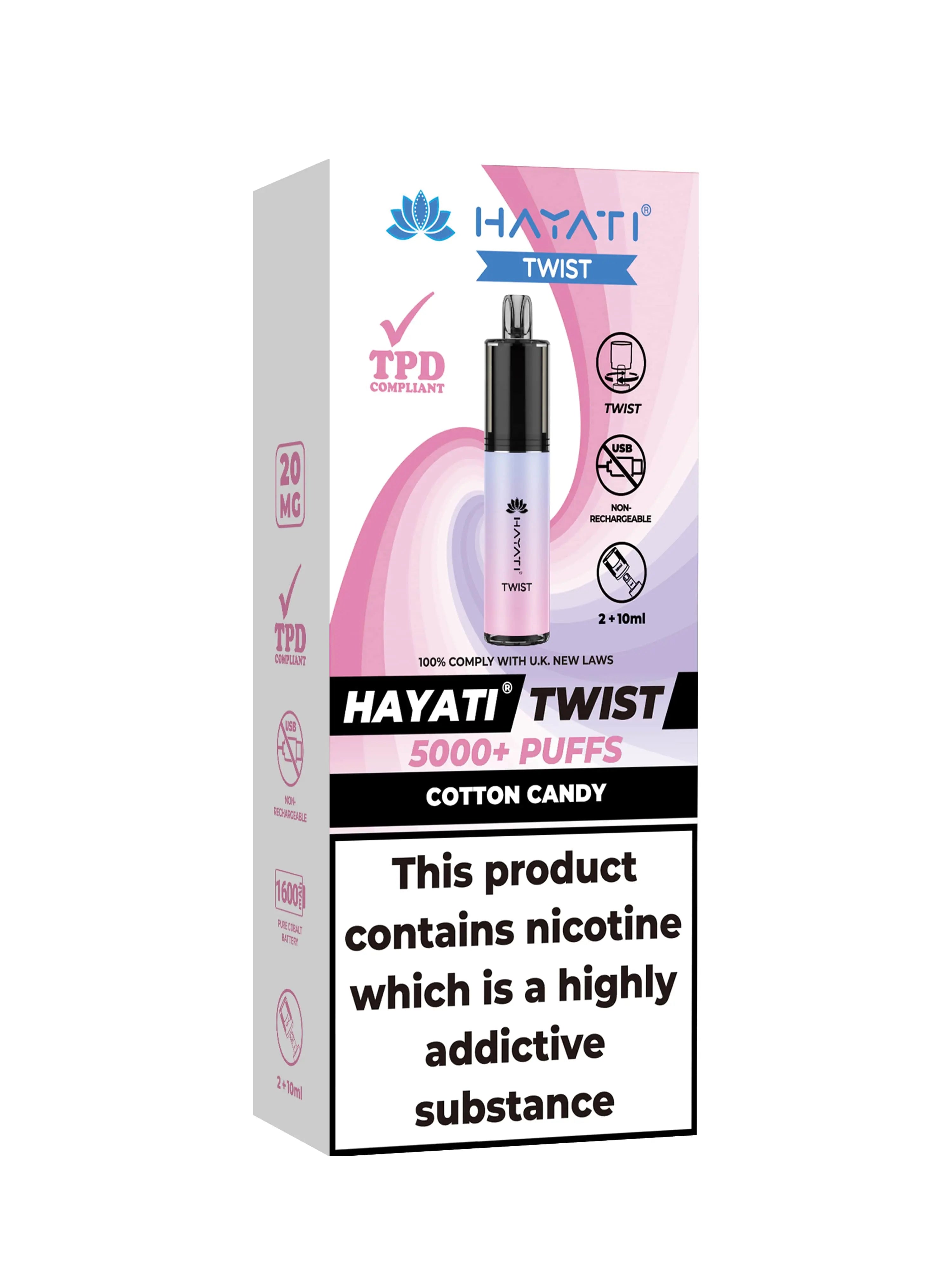 Hayati Twist Disposable Vape 5000