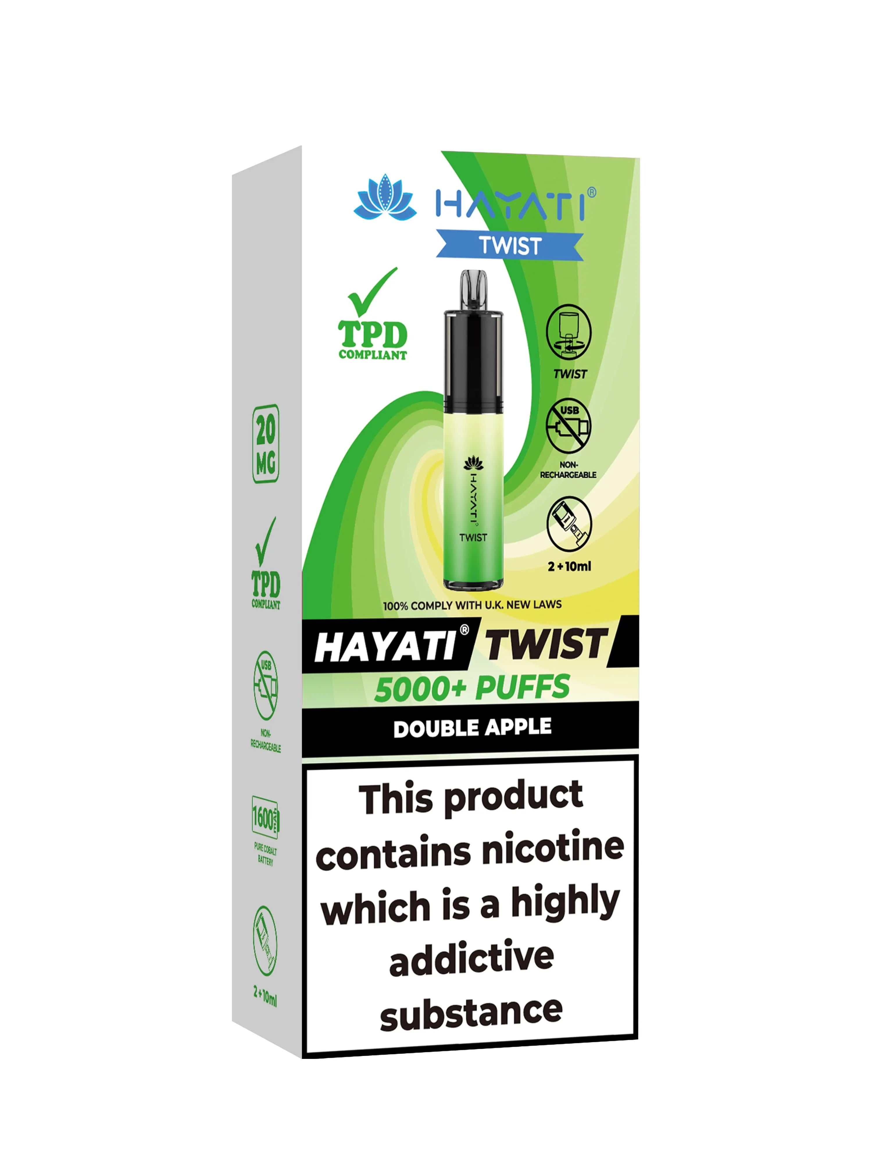 Hayati Twist Disposable Vape 5000