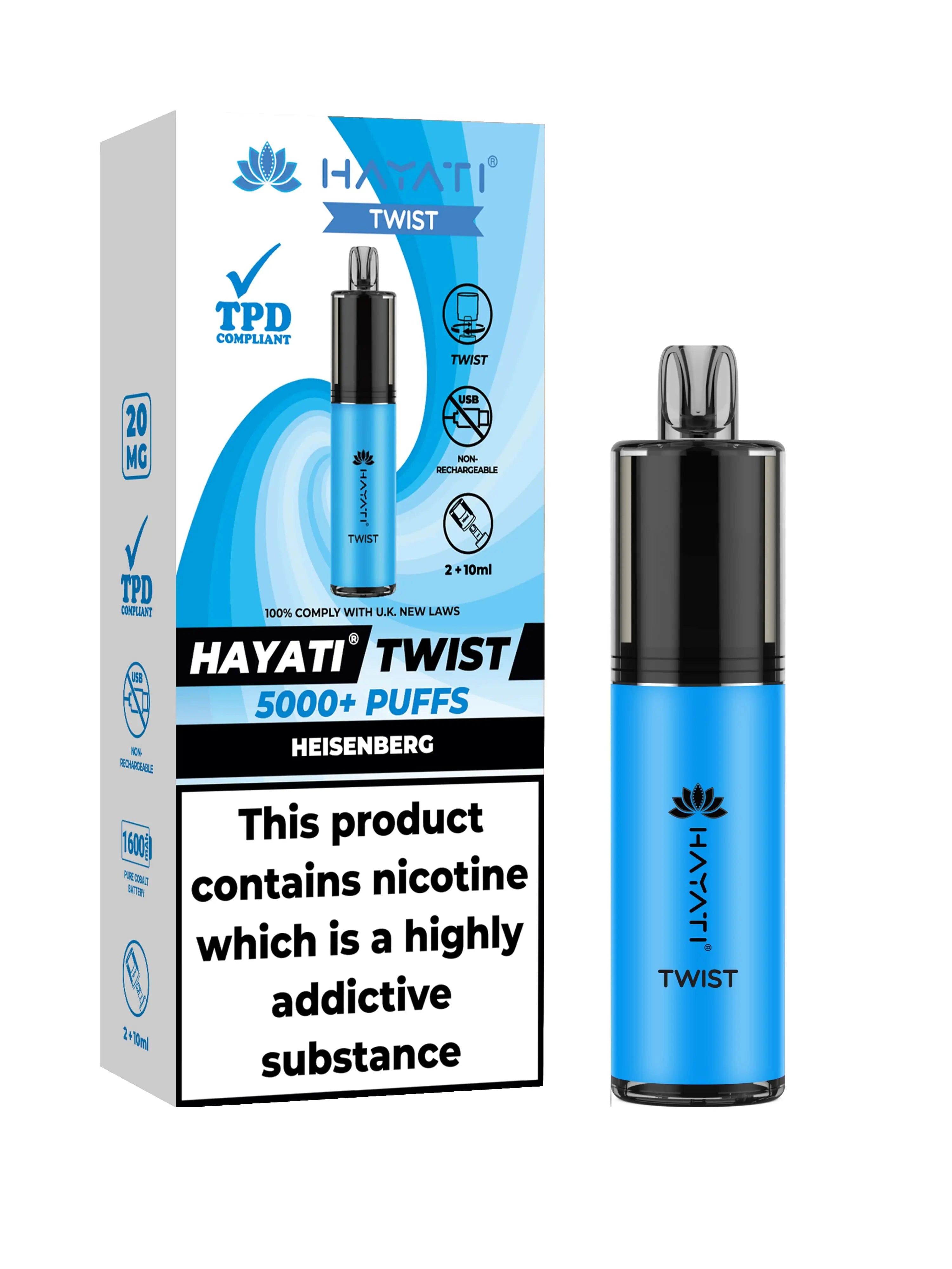 Hayati Twist Disposable Vape 5000