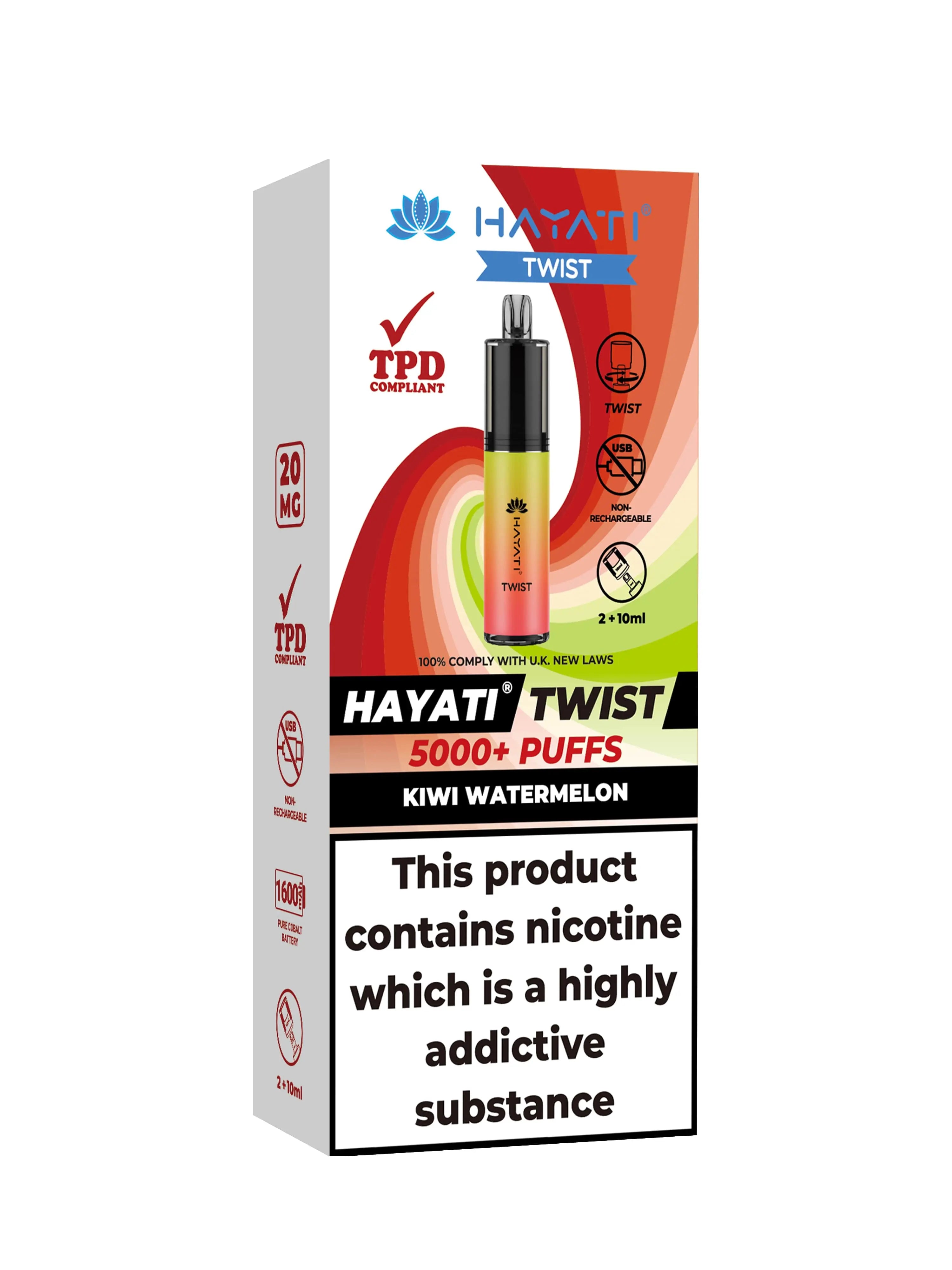 Hayati Twist Disposable Vape 5000