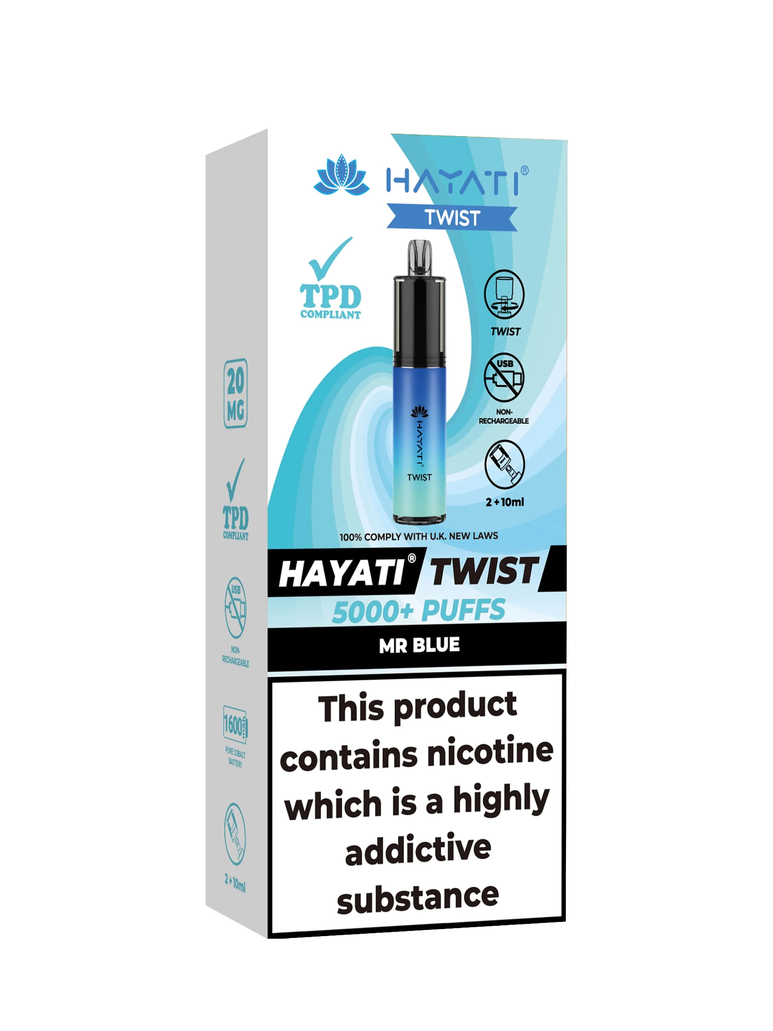 Hayati Twist Disposable Vape 5000