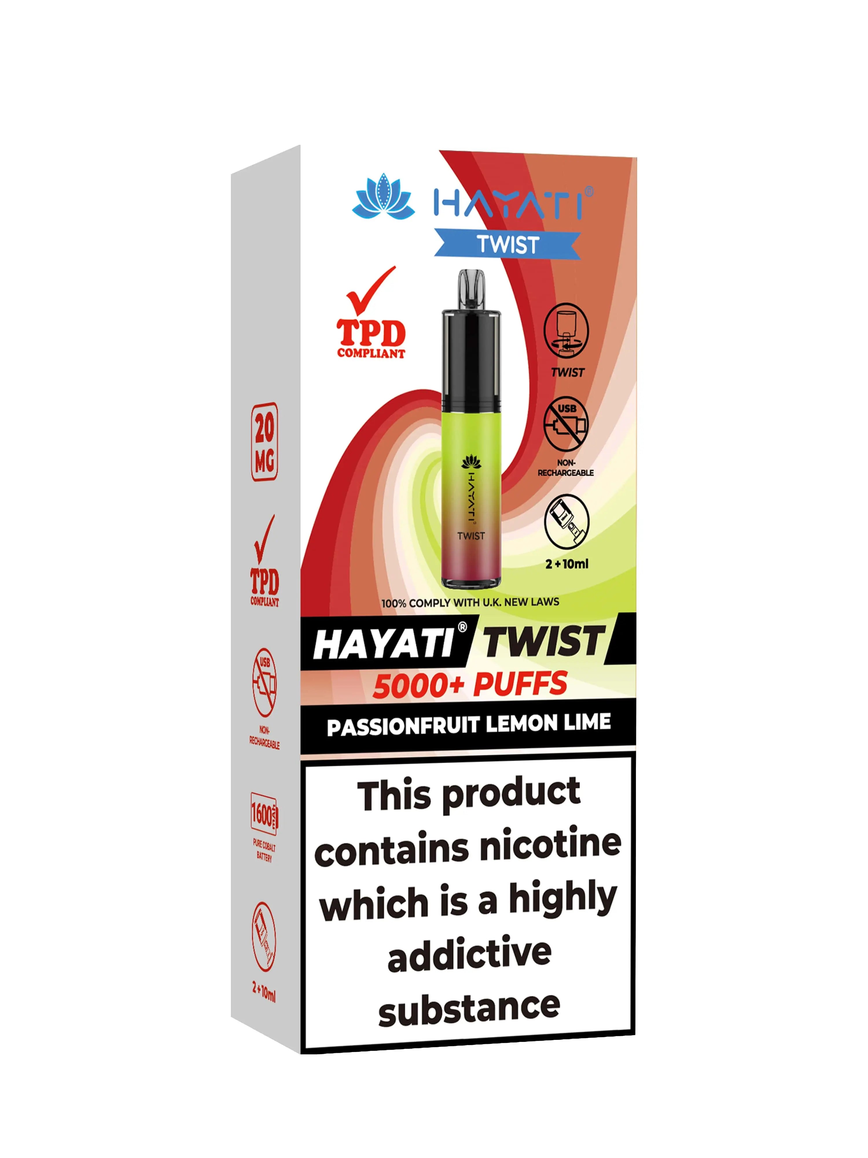 Hayati Twist Disposable Vape 5000