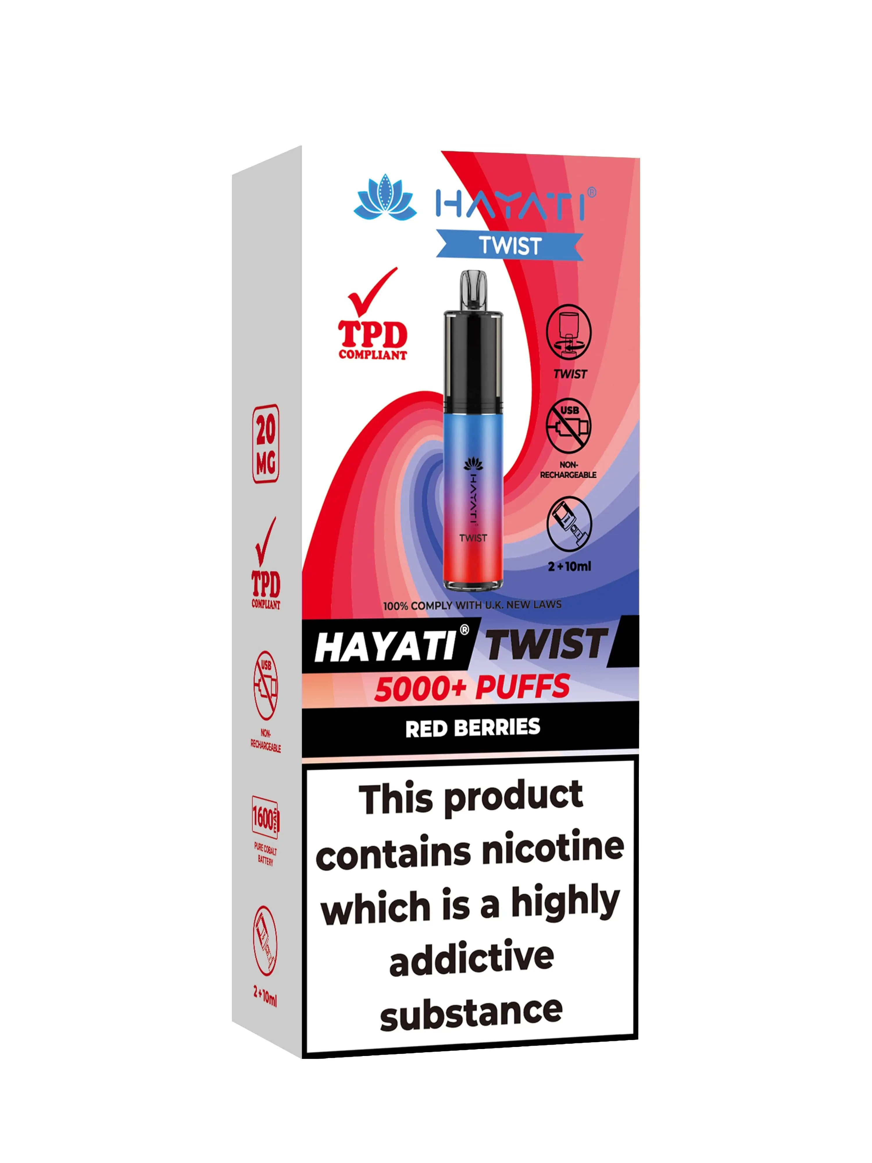 Hayati Twist Disposable Vape 5000