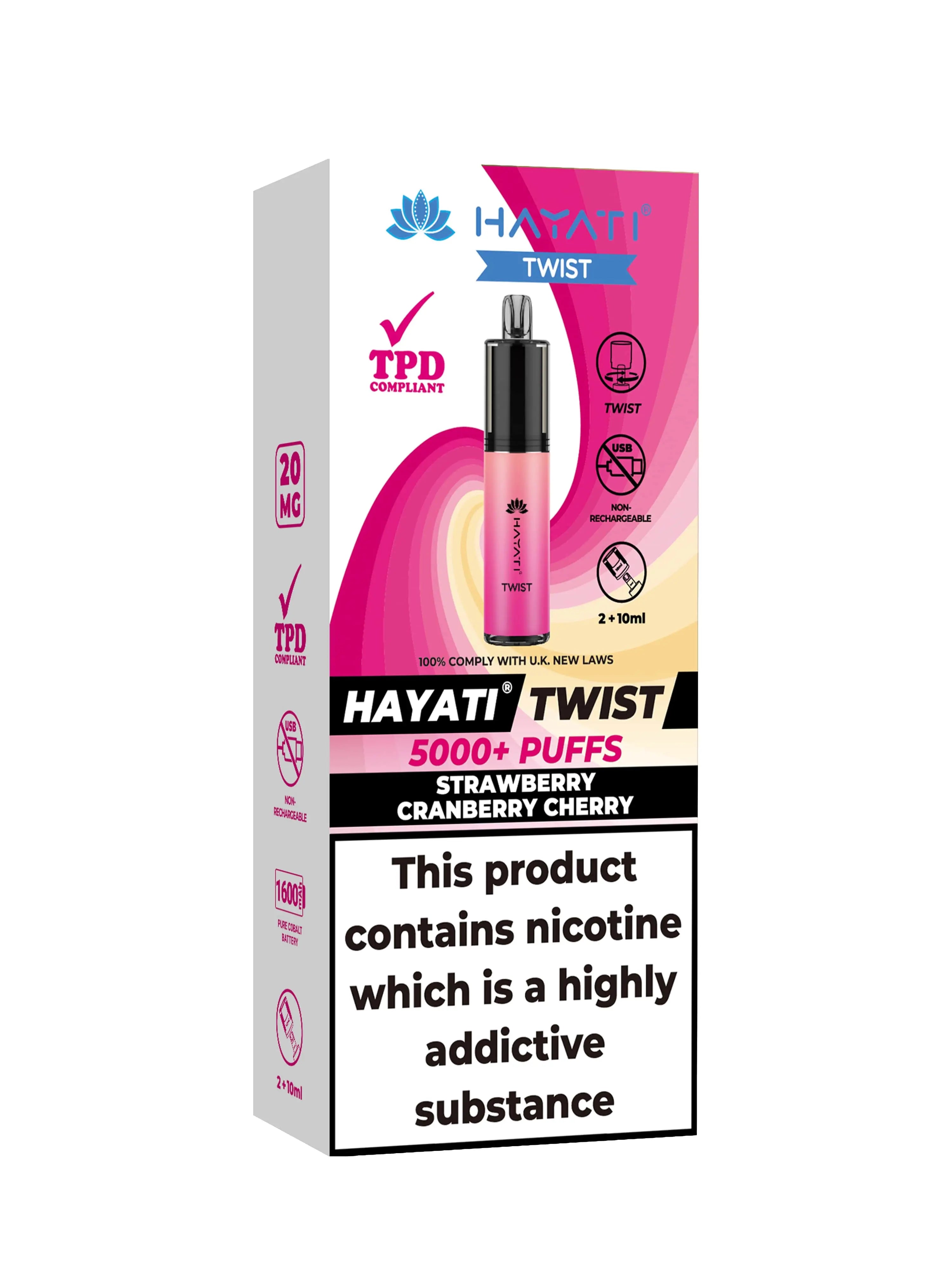 Hayati Twist Disposable Vape 5000