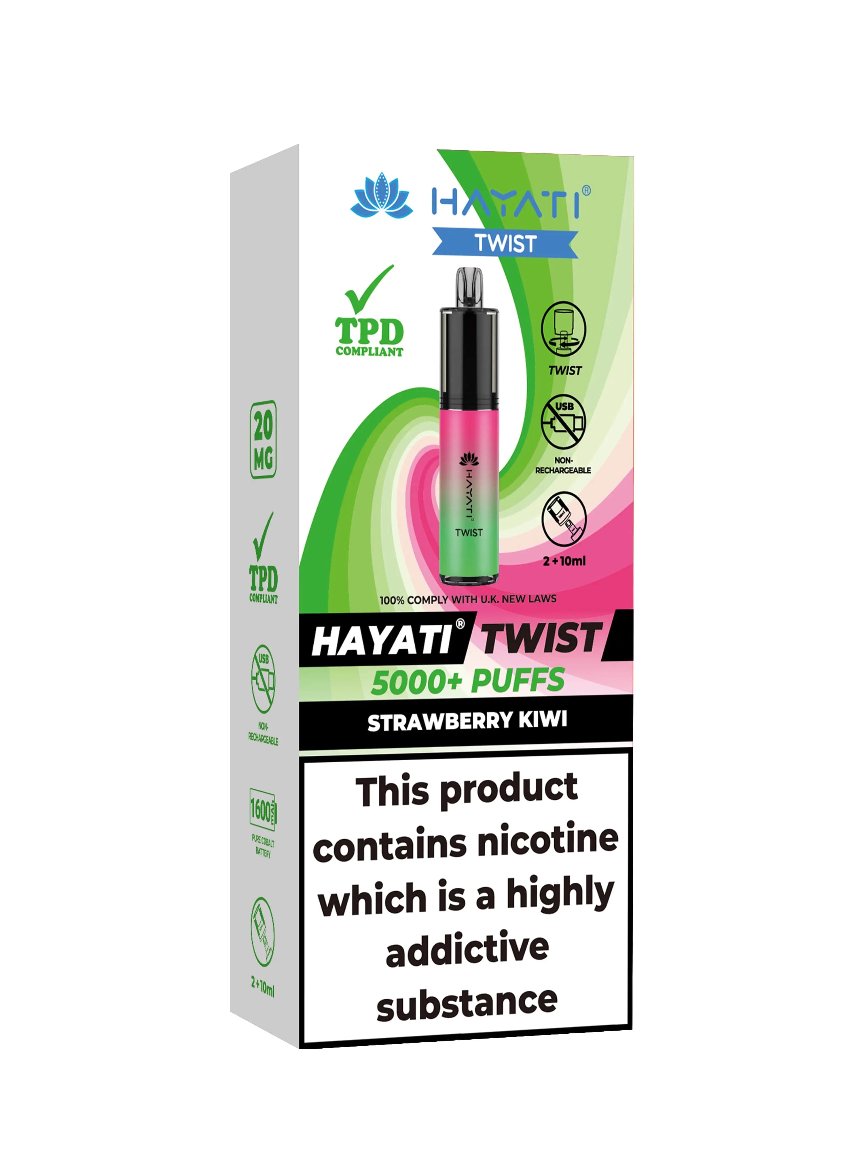 Hayati Twist Disposable Vape 5000