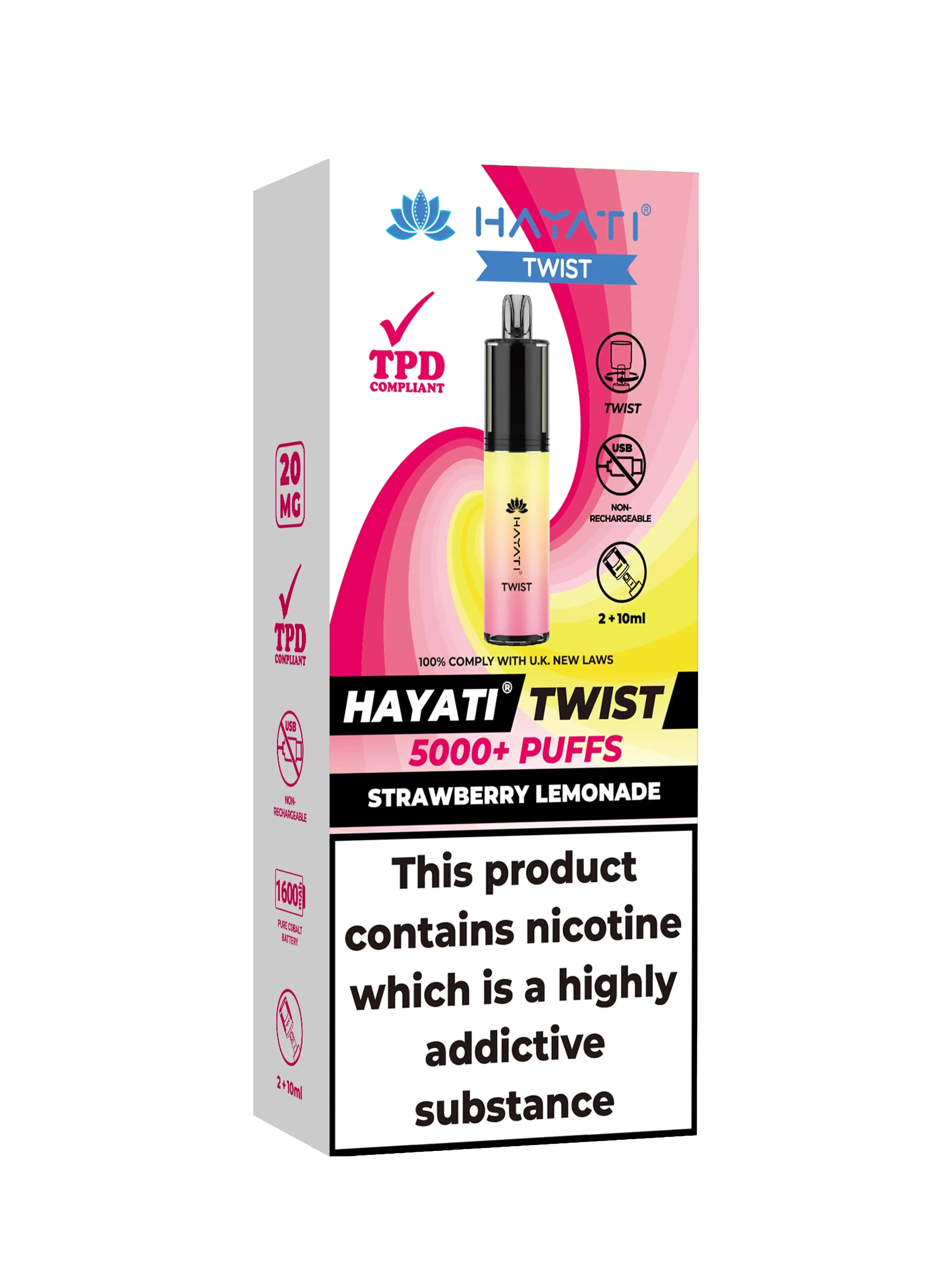 Hayati Twist Disposable Vape 5000