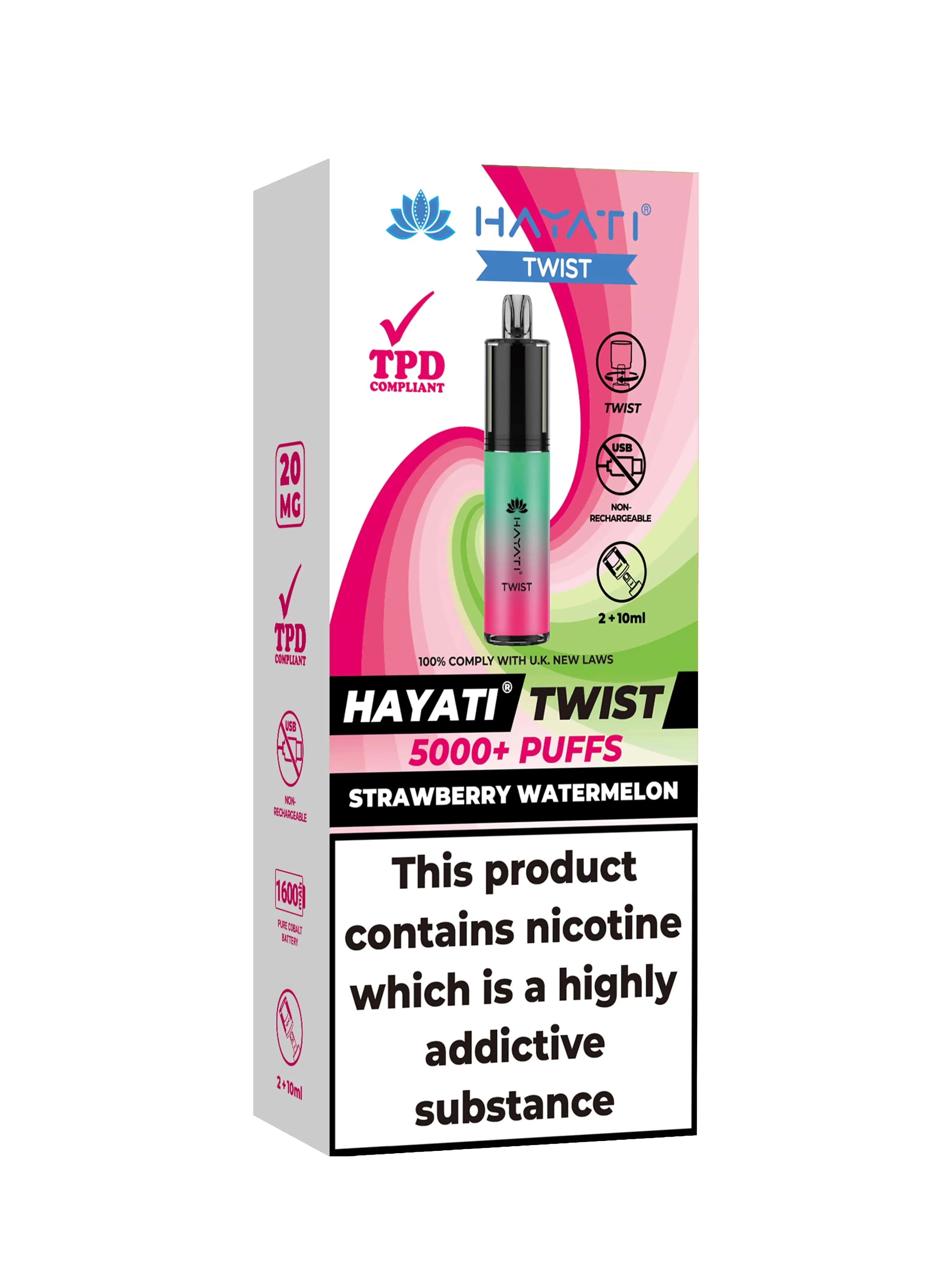 Hayati Twist Disposable Vape 5000