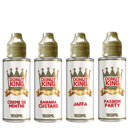 DONUT KING Limited Edition Shortfills - 100ml